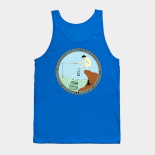 Fishing boy Tank Top